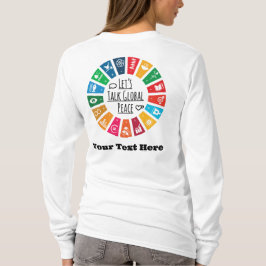 Moderne elegante trendy aangepaste Motivatie gesch T-shirt