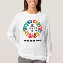 Moderne elegante trendy aangepaste Motivatie gesch T-shirt