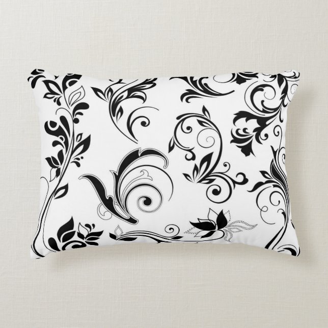 Moderne Elegante Trendy Decoratie  Accent Kussen (Voorkant)