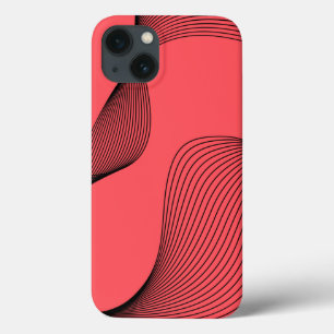Moderne, elegante, trendy, eenvoudige golvende ill Case-Mate iPhone case