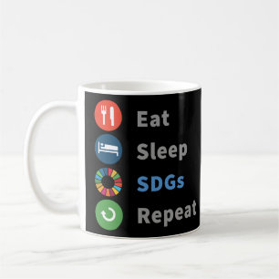 Moderne Elegante Trendy Gifts Duurzaamheid 2030 Koffiemok