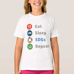 Moderne Elegante Trendy Gifts Duurzaamheid 2030 T-shirt