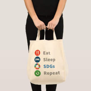 Moderne Elegante Trendy Gifts Duurzaamheid 2030 Tote Bag