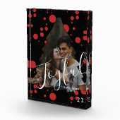 Moderne elegante trendy typografie rood 1 foto (Rechts)