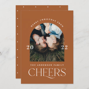 Moderne elegante trendy typografie terra-cotta