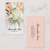 Moderne elegante trouwfotografie visitekaartje (Voorkant / Achterkant)