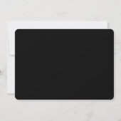 Moderne Elegante Trouwjurk Bruidsdouche Kaart (Achterkant)