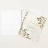 Moderne Elegante Trouwplanner Planner (Display)