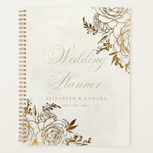 Moderne Elegante Trouwplanner Planner (Voorkant)