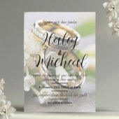 Moderne Elegante Trouwringen Uitnodiging