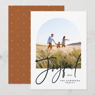 Moderne elegante typografie 1 foto Kerstmis