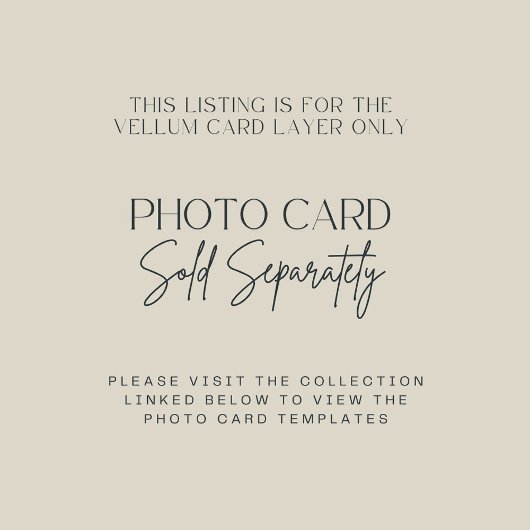 Moderne elegante typografie bruiloft save the date vellum uitnodigingen