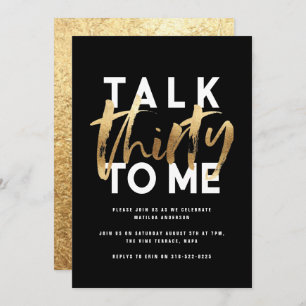 Moderne elegante typografie girale gouden 30e lezi