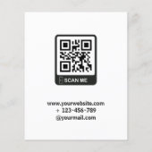 Moderne Elegante Vastgoed Promotie Flyer (Achterkant)