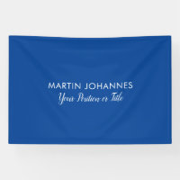 Moderne Elegante Vlakke Stijlvolle Blauwe Minimali
