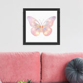 Moderne Elegante Vlinder Canvas Afdruk (Insitu (Woonkamer))