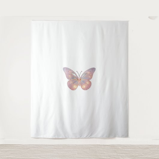 Moderne Elegante Vlinderontwerp Wandkleed (Voorkant)
