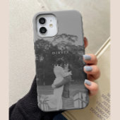 Moderne Elegante Volledige Koppel Foto Case-Mate iPhone Case