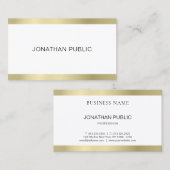 Moderne, elegante vormgeving, professionele stijlv visitekaartje (Voorkant / Achterkant)