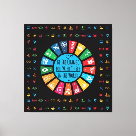 Moderne Elegante Wall Art Gallery Art Canvas Art (Voorkant)