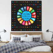 Moderne Elegante Wall Art Gallery Art Canvas Art (Insitu (Slaapkamer))