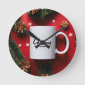 Moderne elegante wandklok - perfecte mix van stijl (Voorkant)