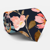 Moderne elegante Waterverf Stropdas (Opgerold)