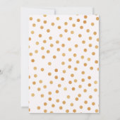 Moderne Elegante Waterverf Wijn Bruidsdouche Kaart (Achterkant)