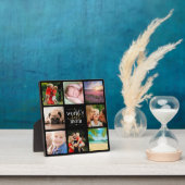 Moderne Elegante Wereld Beste Moeder 8 Foto Collag Fotoplaat (Insitu)