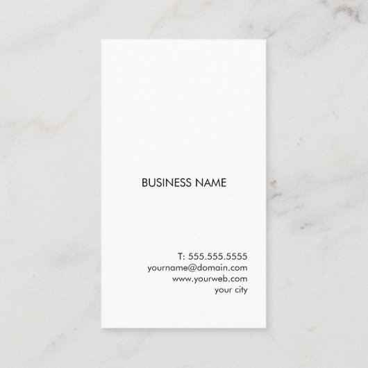 Moderne Elegante Witte Blauwe Circuit Computer Rep Visitekaartje (Achterkant)