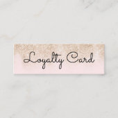 Moderne elegante witte schoonheidssalon klantenkaartje (Voorkant)