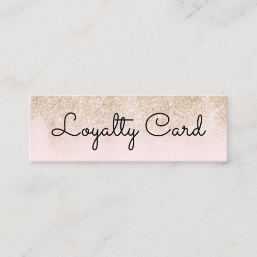 Moderne elegante witte schoonheidssalon klantenkaartje (Voorkant)