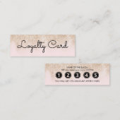 Moderne elegante witte schoonheidssalon klantenkaartje (Voorkant / Achterkant)