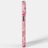 Moderne elegante zachte roze parels Valentijnsdag Case-Mate iPhone Case (Achterkant / Rechts)