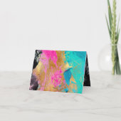 Moderne elegante zakelijke klant dank u bedankkaart (Achterkant)