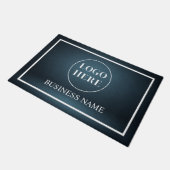 Moderne Elegante Zakelijke Logo Deurmat (Schuin)