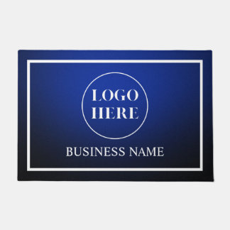 Moderne Elegante Zakelijke Logo Deurmat