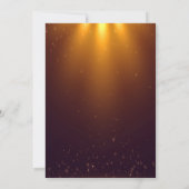 Moderne elegante zoete uitnodiging 16 (Achterkant)