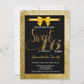 Moderne elegante zoete uitnodiging 16 (Voorkant)