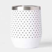 Moderne Elegante Zwart & Wit Persoonlijke Naam 50e (Achterkant)