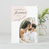 moderne elegante zwarte foto slaat de datumkaart o (Staand voorkant)