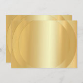 Moderne, elegante, zwarte Sjabloon (Voorkant / Achterkant)