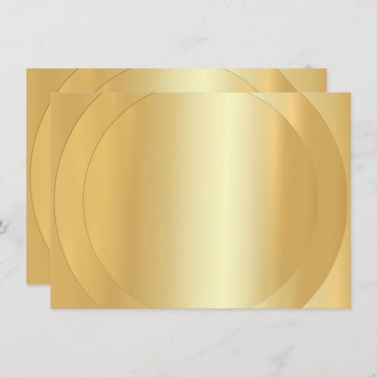 Moderne, elegante, zwarte Sjabloon (Voorkant / Achterkant)