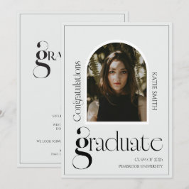 Moderne elegante zwarte vetgedrukte typografie Afs Kaart