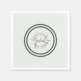 Moderne elegante zwarte vetgedrukte typografie Gra Servet