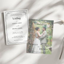 Moderne Elegantie | Foto Bewerkbare Trouw