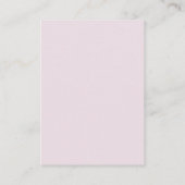 Moderne Elegantie Lavendel QR Code RSVP Informatiekaartje (Achterkant)