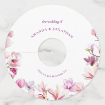 Moderne Elegantie Magnolia Bloem Bruiloft