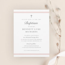 Moderne Elegantie Meisjes Doop