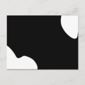 Moderne Elegantie Roze Bloemen string liAccommodat Aankondigingskaart (Achterkant)